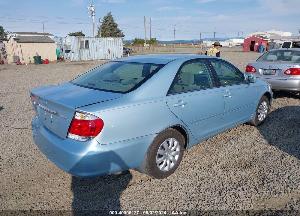 2006 TOYOTA CAMRY LE VIN: 4T1BE32K16U658790
