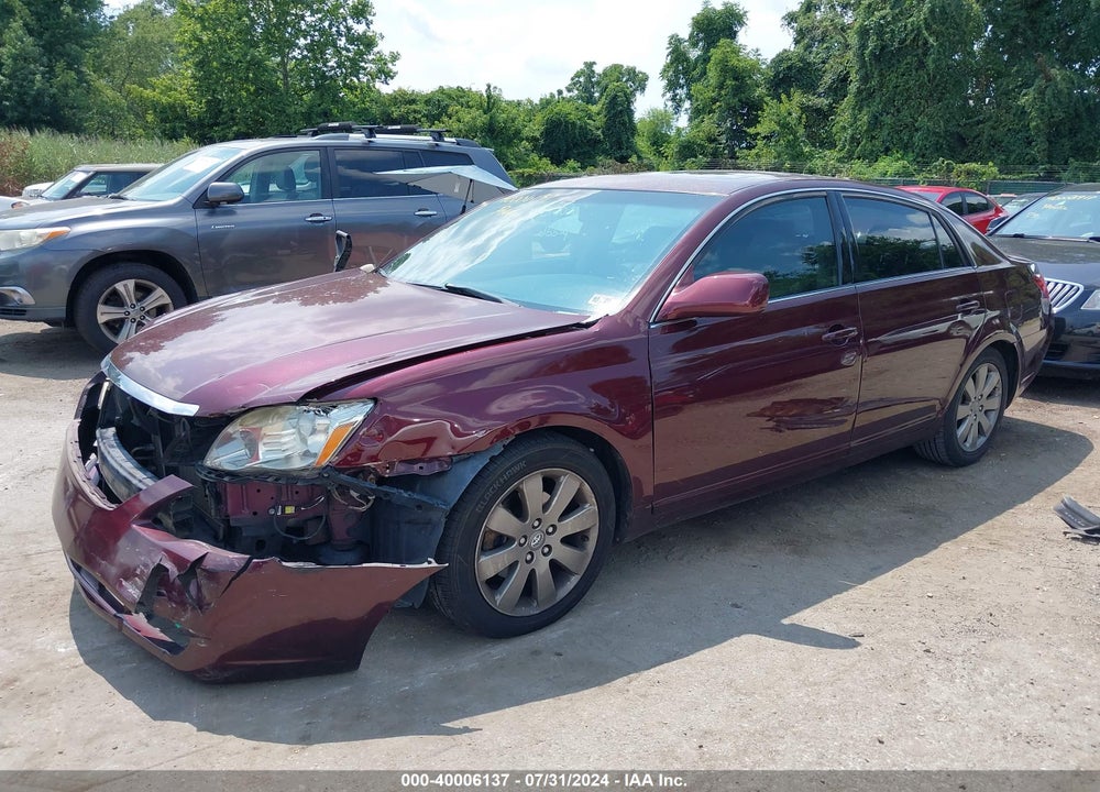 2005 TOYOTA AVALON TOURING VIN: 4T1BK36B85U038004
