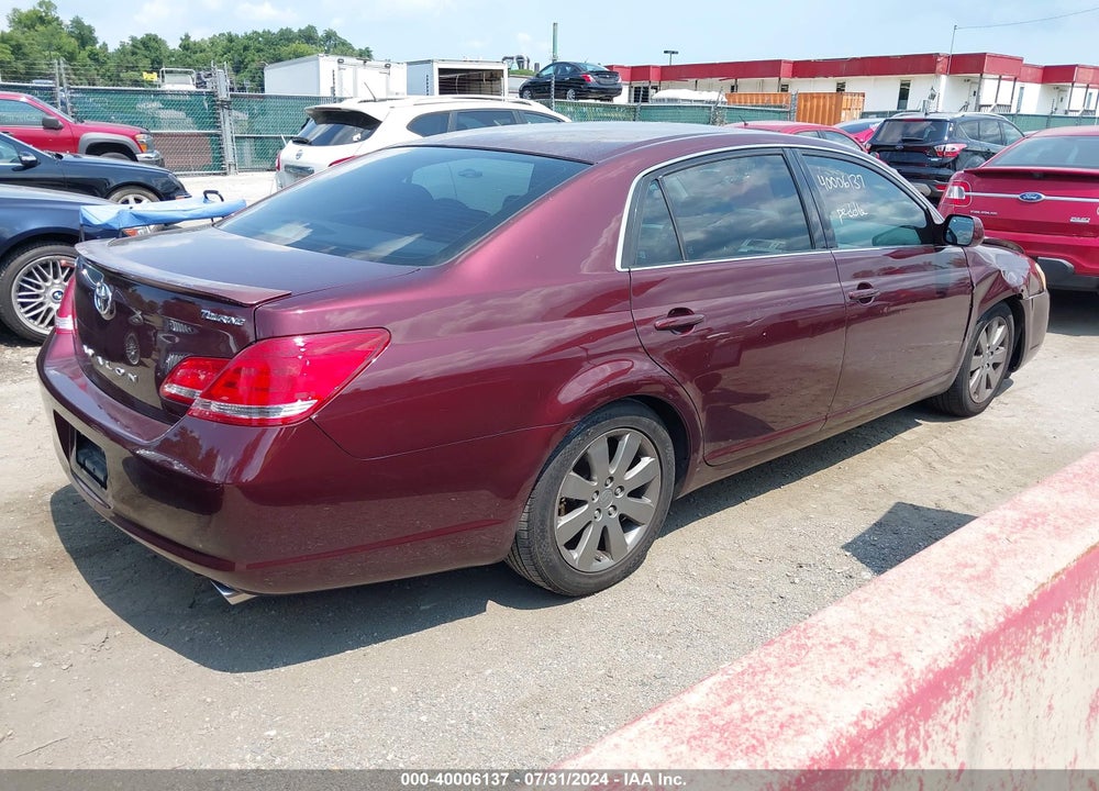 2005 TOYOTA AVALON TOURING VIN: 4T1BK36B85U038004
