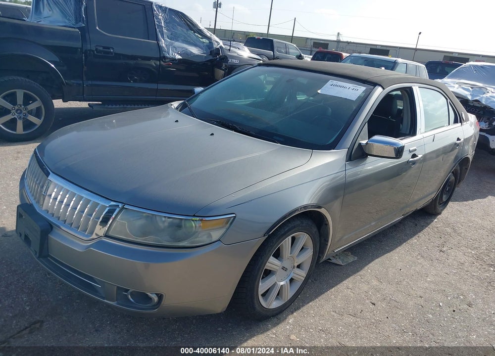2008 LINCOLN MKZ VIN: 3LNHM26T78R662301