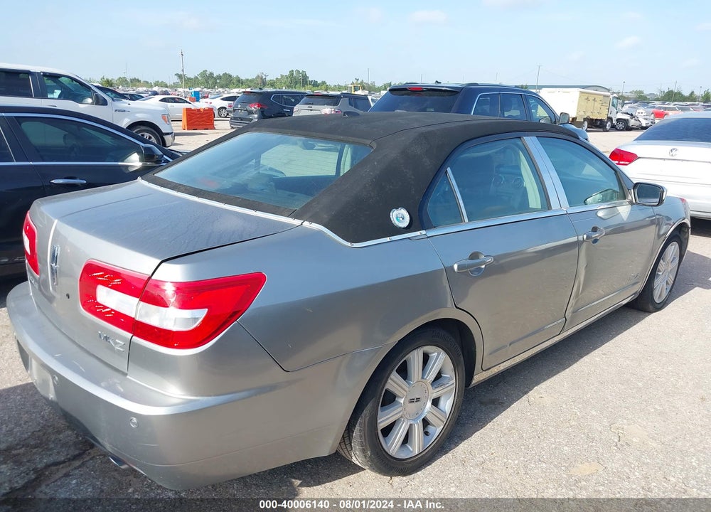2008 LINCOLN MKZ VIN: 3LNHM26T78R662301
