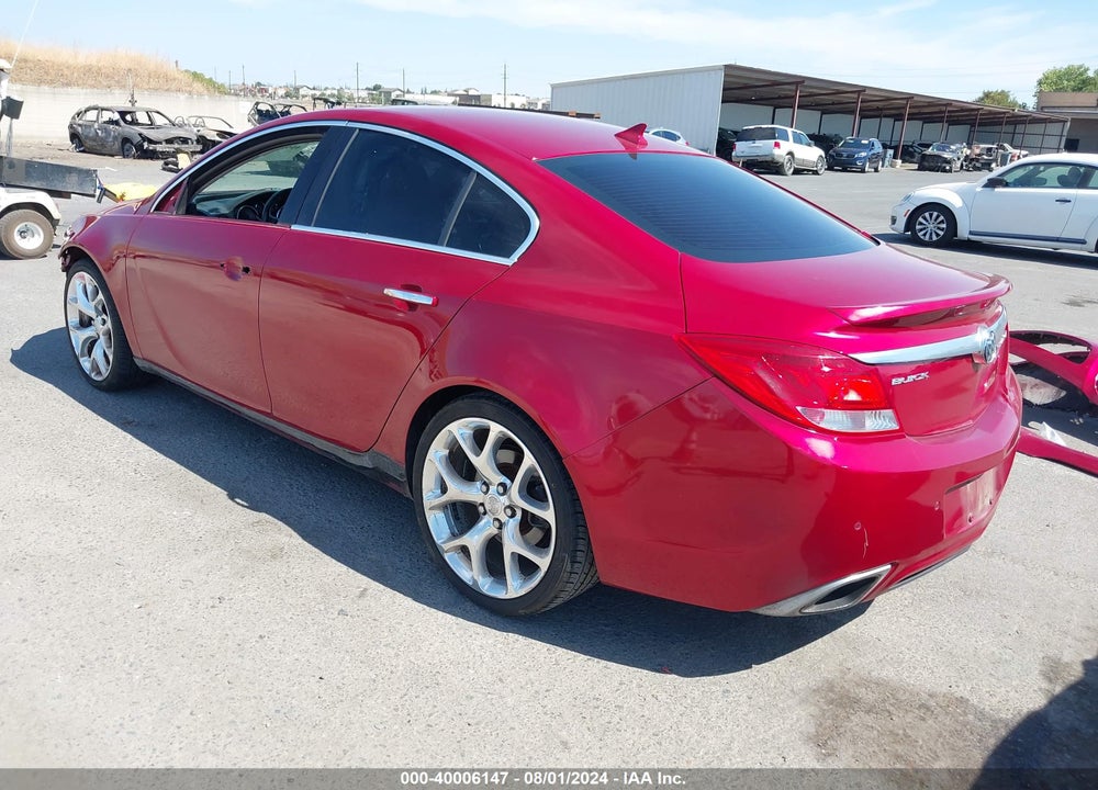 2013 BUICK REGAL GS VIN: 2G4GV5GV1D9185021