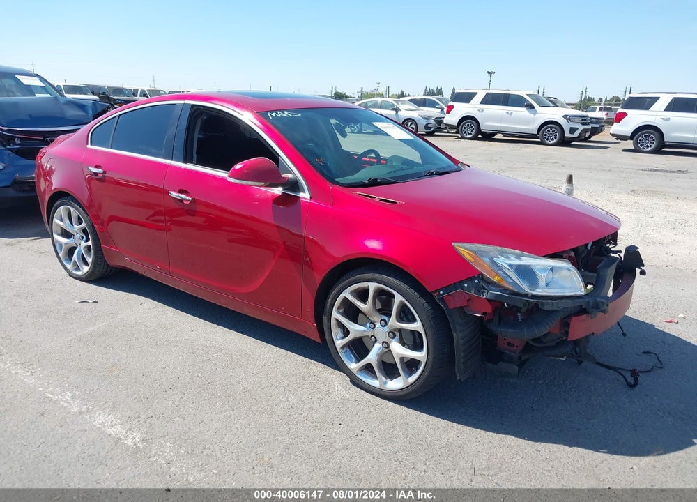 2013 BUICK REGAL GS VIN: 2G4GV5GV1D9185021