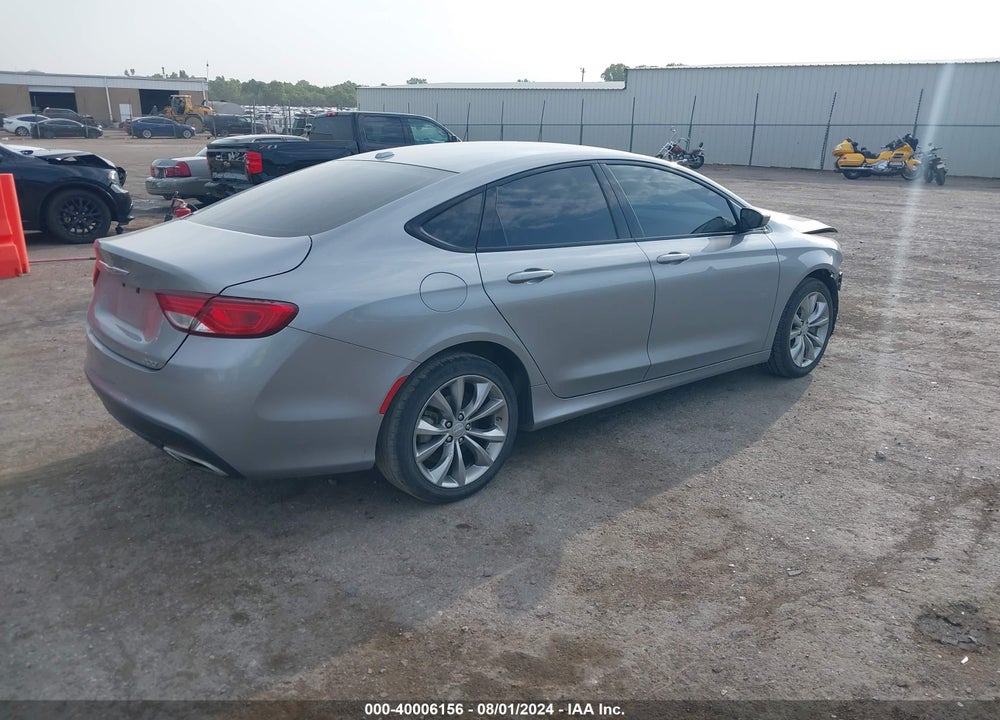 2016 CHRYSLER 200 S VIN: 1C3CCCBG7GN117964