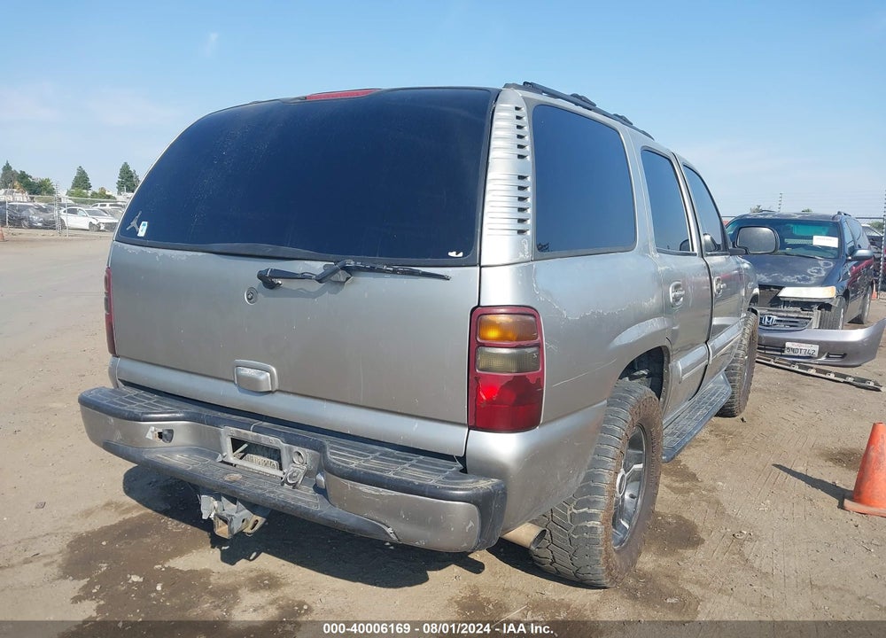 2001 CHEVROLET TAHOE LT VIN: 1GNEC13T11R112528