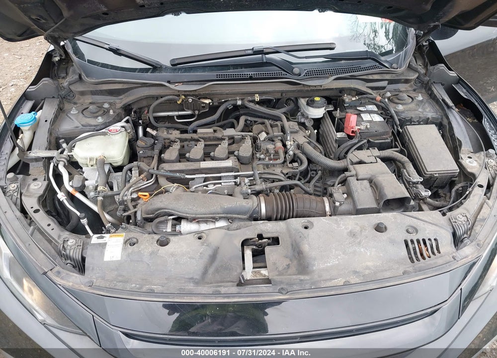 2019 HONDA CIVIC EX VIN: 19XFC1F33KE207999