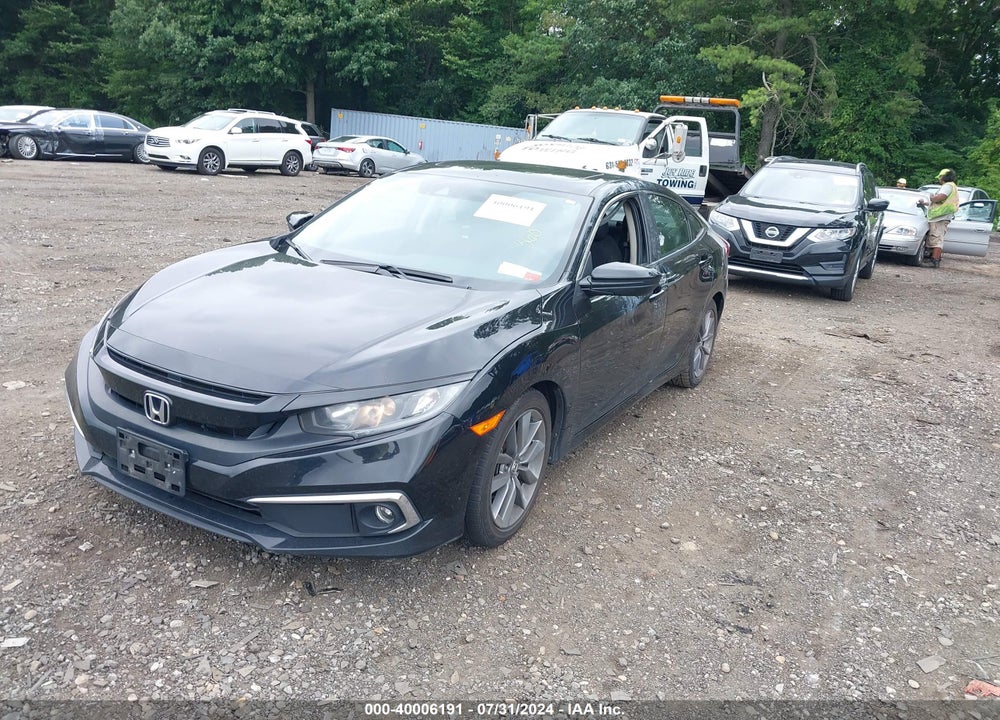 2019 HONDA CIVIC EX VIN: 19XFC1F33KE207999