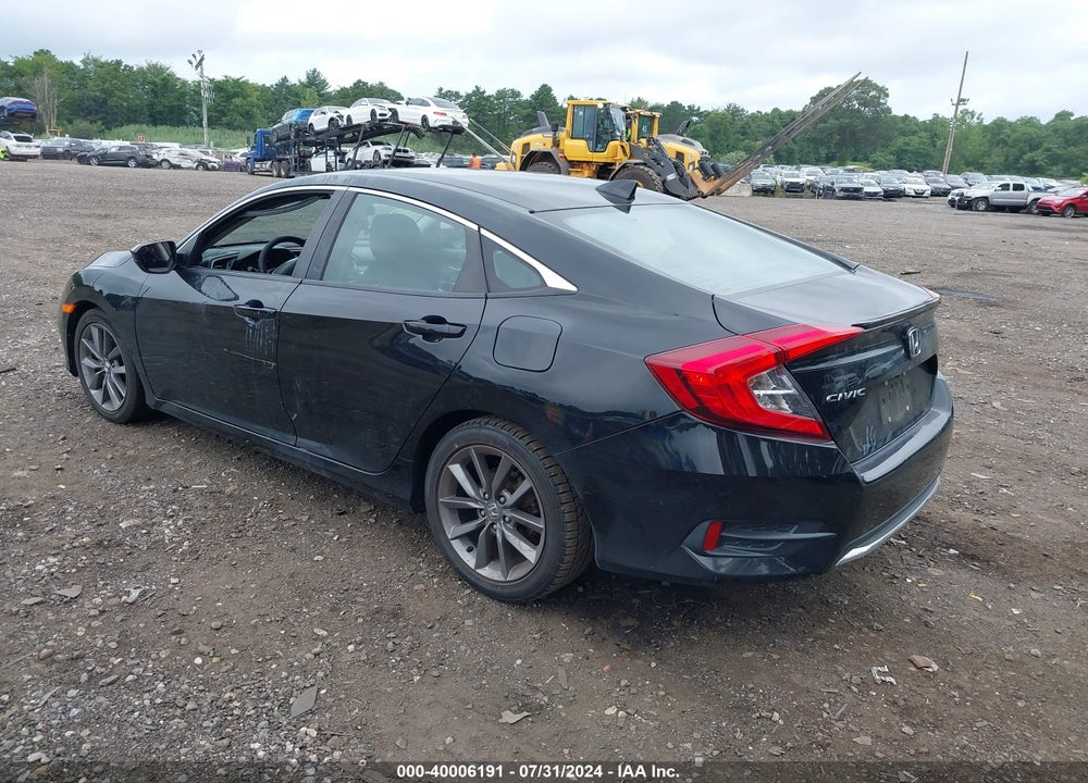 2019 HONDA CIVIC EX VIN: 19XFC1F33KE207999