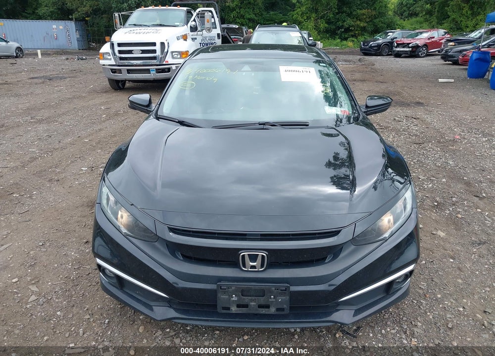 2019 HONDA CIVIC EX VIN: 19XFC1F33KE207999