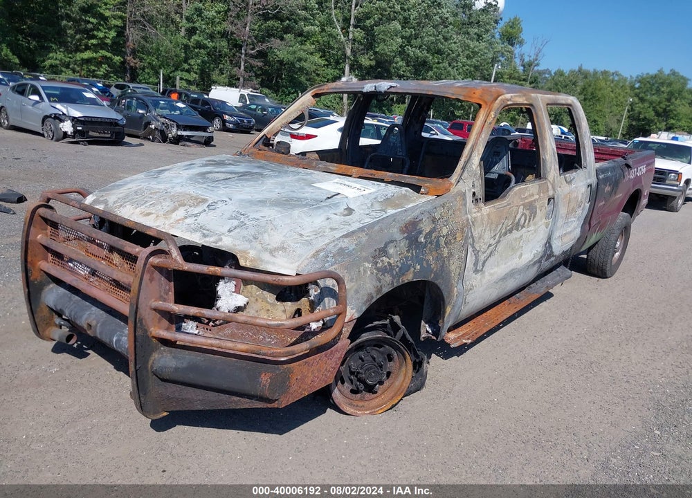 2001 FORD F 350 VIN: 1FTSW31F41EC78139