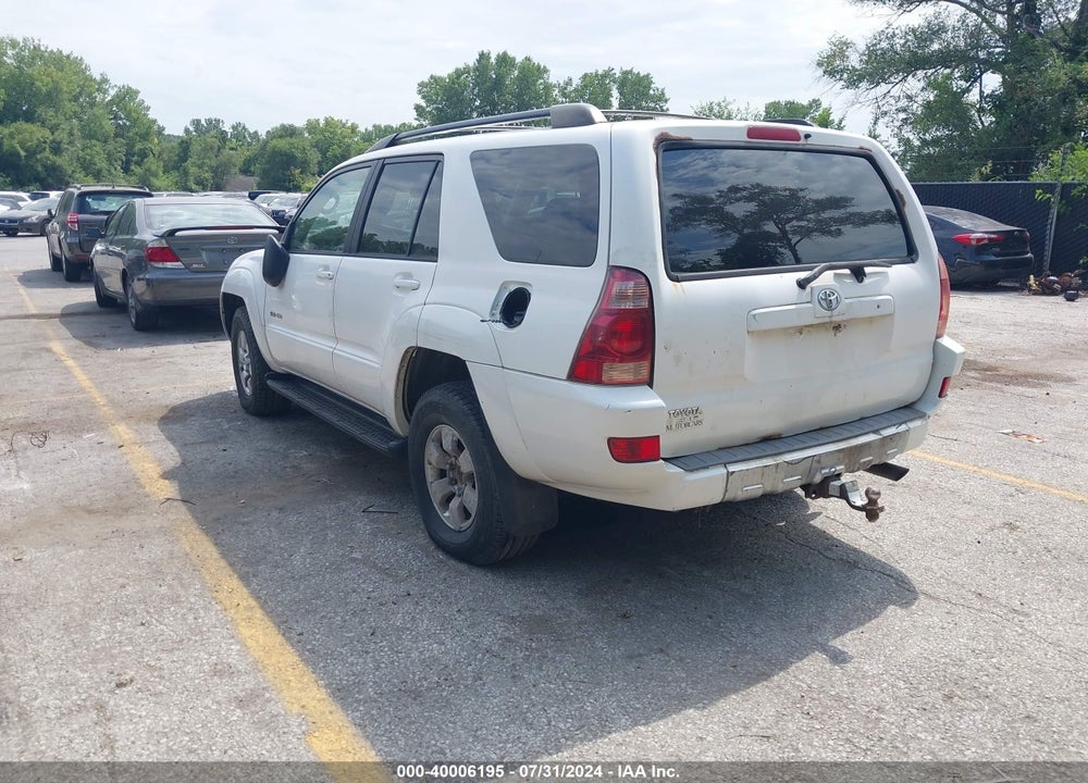 2003 TOYOTA 4RUNNER SR5 V8 VIN: JTEBT14R430023411