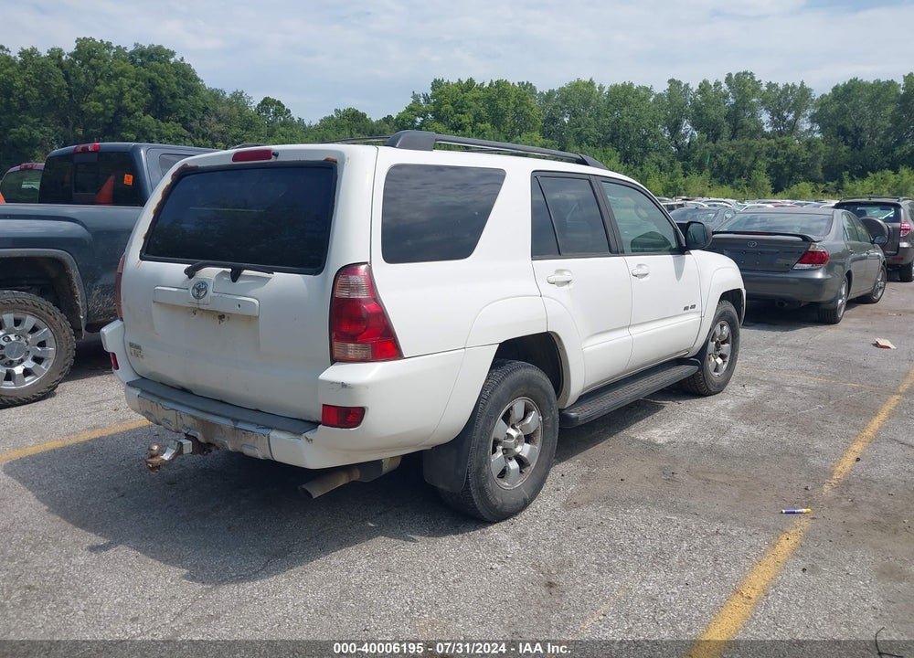2003 TOYOTA 4RUNNER SR5 V8 VIN: JTEBT14R430023411