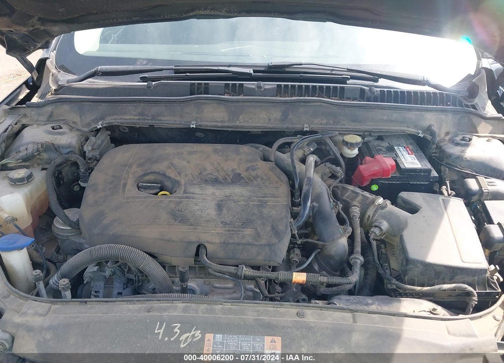 2014 FORD FUSION SE VIN: 3FA6P0HD0ER318985