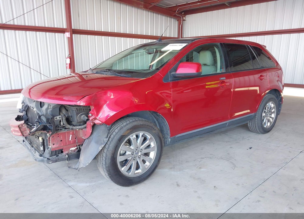 2010 FORD EDGE SEL VIN: 2FMDK3JC6ABA01803