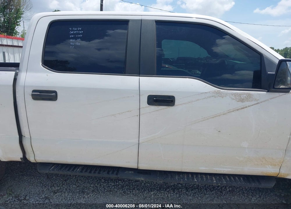 2018 FORD F-150 XL VIN: 1FTEW1E51JKF11740