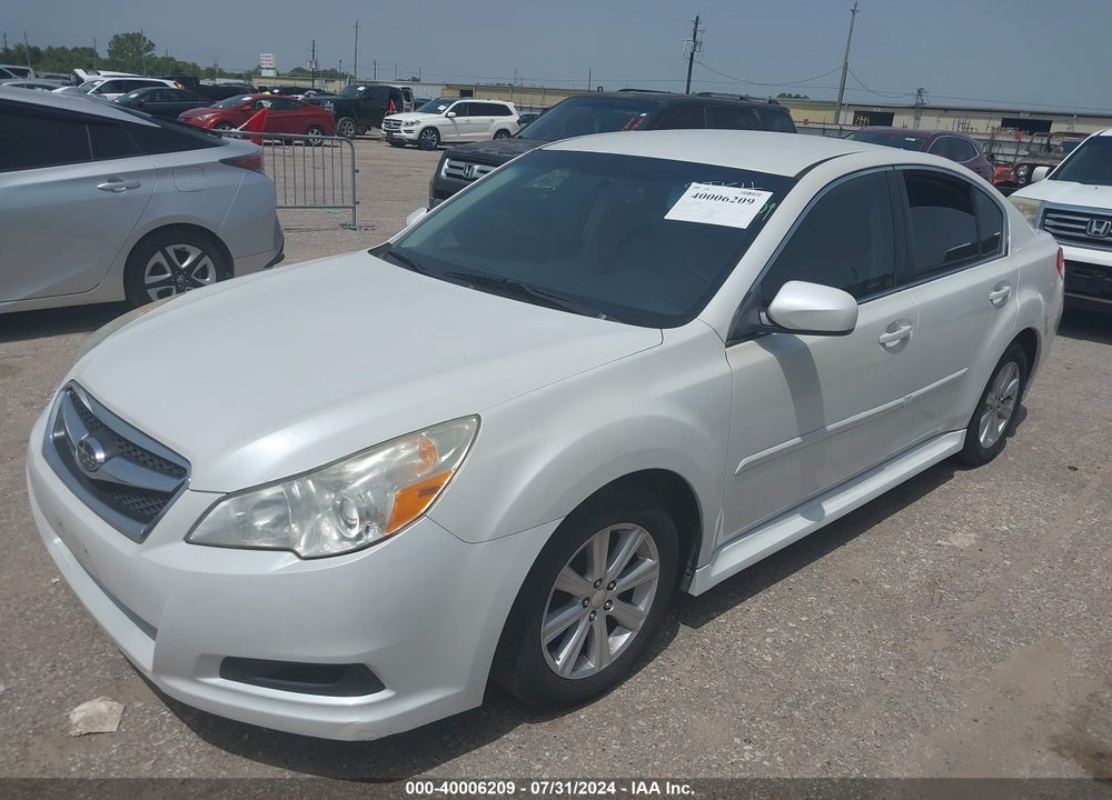 2012 SUBARU LEGACY 2.5I PREMIUM VIN: 4S3BMBC69C3022946
