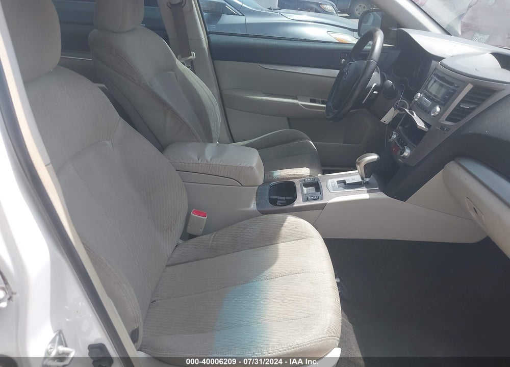 2012 SUBARU LEGACY 2.5I PREMIUM VIN: 4S3BMBC69C3022946