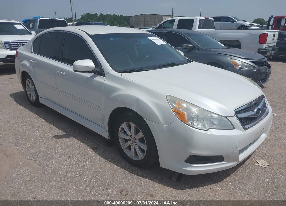 2012 SUBARU LEGACY 2.5I PREMIUM VIN: 4S3BMBC69C3022946