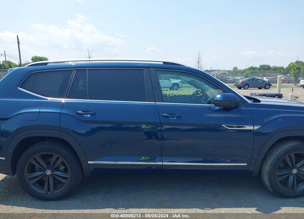 2022 VOLKSWAGEN ATLAS 3.6L V6 SEL R-LINE VIN: 1V2AR2CA6NC545957