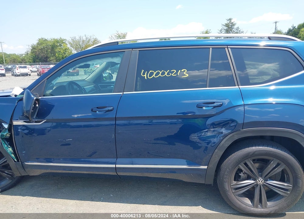 2022 VOLKSWAGEN ATLAS 3.6L V6 SEL R-LINE VIN: 1V2AR2CA6NC545957