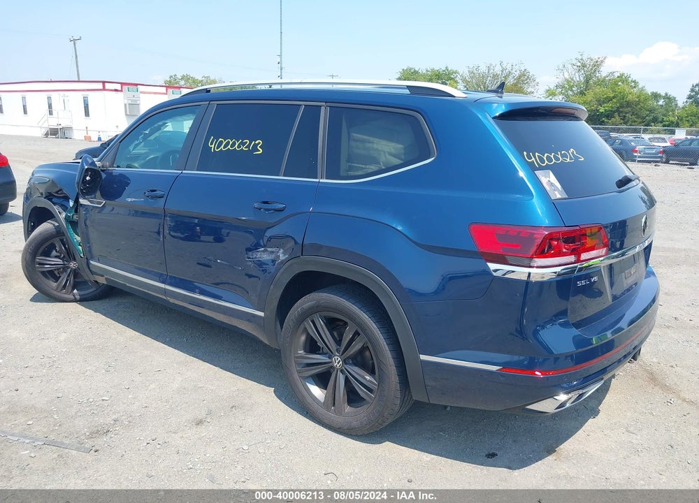 2022 VOLKSWAGEN ATLAS 3.6L V6 SEL R-LINE VIN: 1V2AR2CA6NC545957