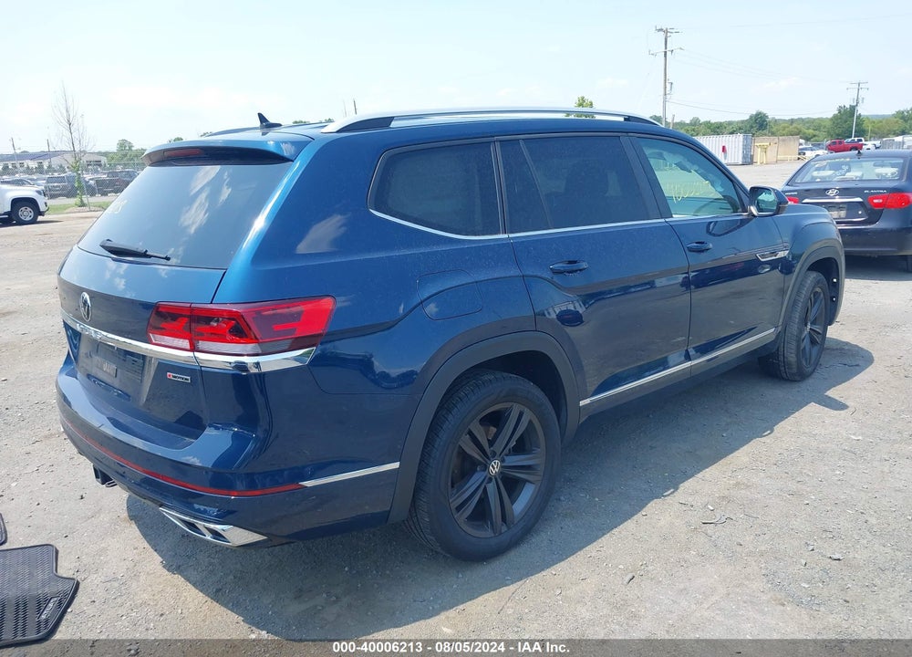 2022 VOLKSWAGEN ATLAS 3.6L V6 SEL R-LINE VIN: 1V2AR2CA6NC545957
