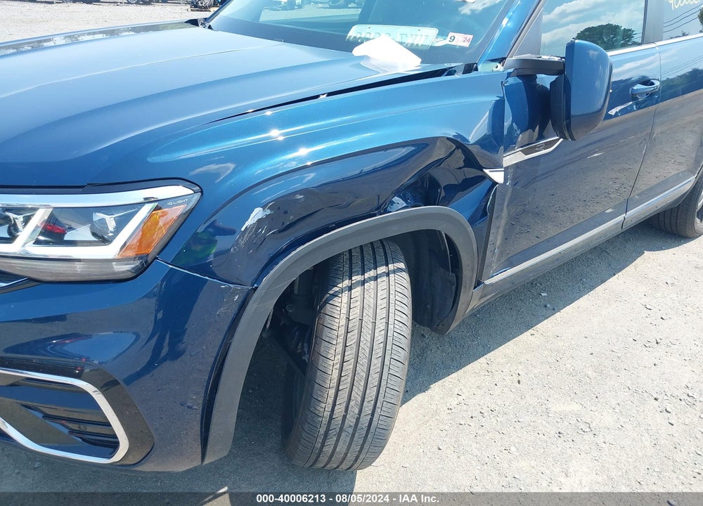 2022 VOLKSWAGEN ATLAS 3.6L V6 SEL R-LINE VIN: 1V2AR2CA6NC545957