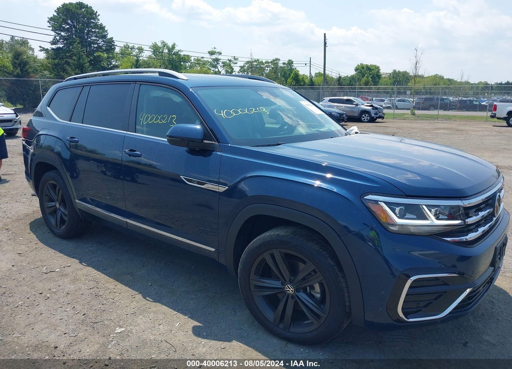 2022 VOLKSWAGEN ATLAS 3.6L V6 SEL R-LINE VIN: 1V2AR2CA6NC545957