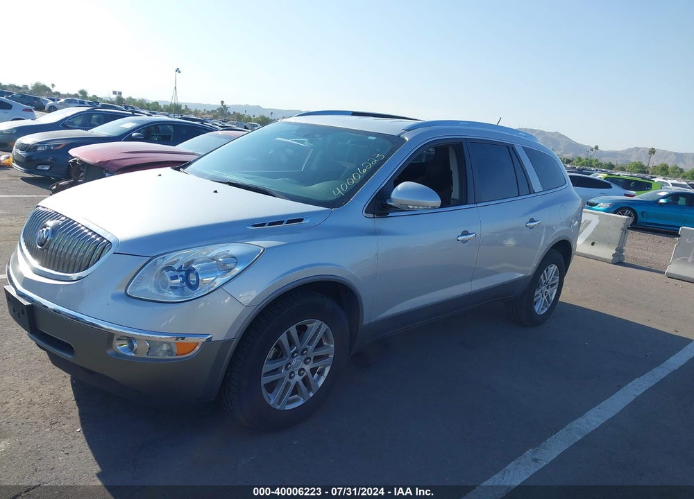 2012 BUICK ENCLAVE CONVENIENCE VIN: 5GAKRBED8CJ421888