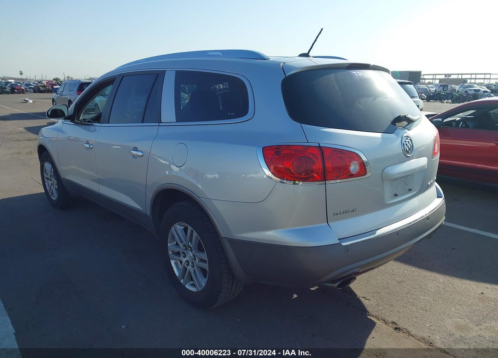 2012 BUICK ENCLAVE CONVENIENCE VIN: 5GAKRBED8CJ421888