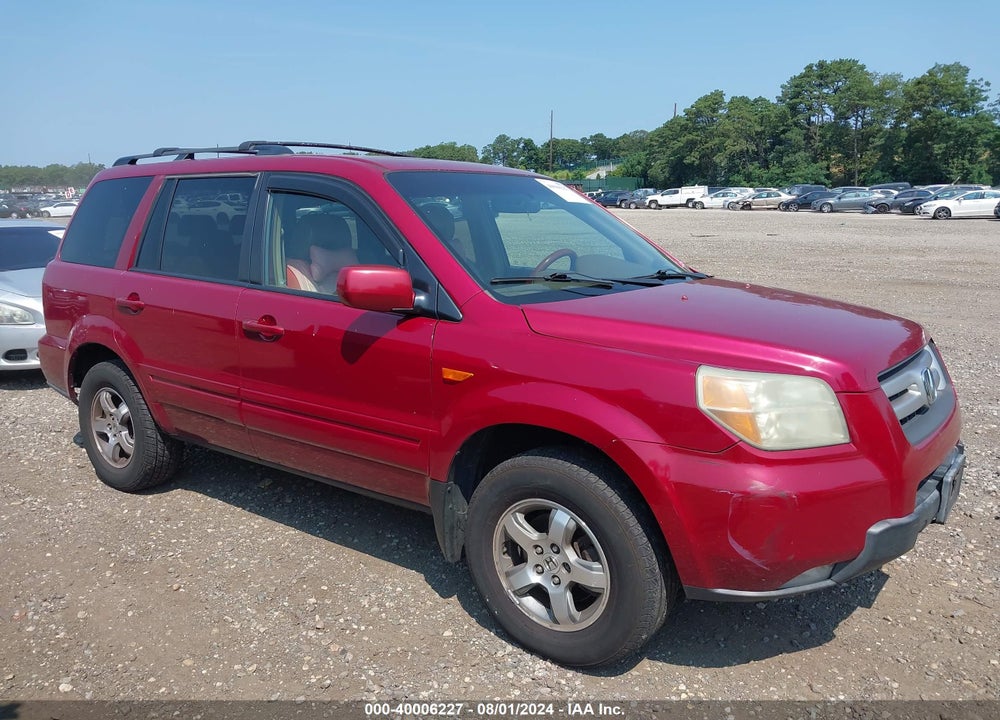 2006 HONDA PILOT EX-L VIN: 5FNYF185X6B016143