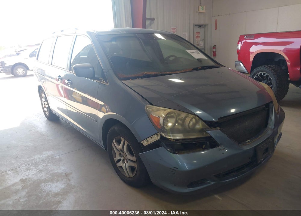 2006 HONDA ODYSSEY EX-L VIN: 5FNRL38786B125792