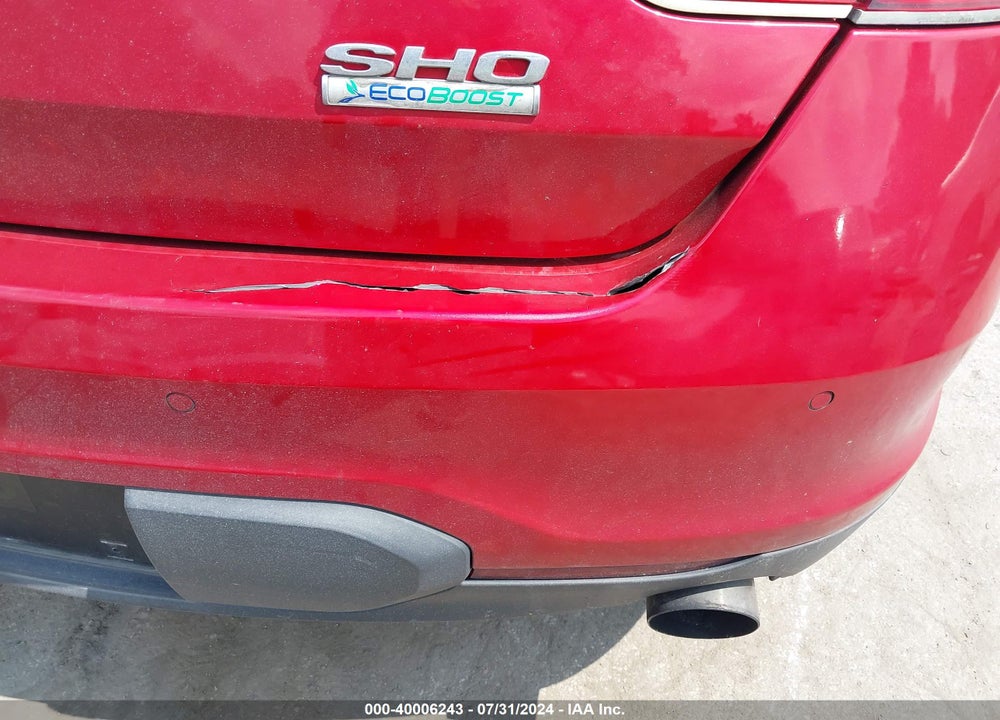 2012 FORD TAURUS SHO VIN: 1FAHP2KT2CG137752