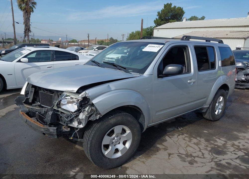 2009 NISSAN PATHFINDER S VIN: 5N1AR18B99C608418
