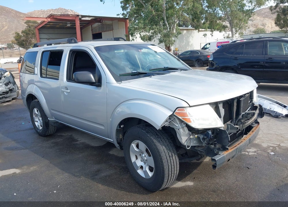 2009 NISSAN PATHFINDER S VIN: 5N1AR18B99C608418