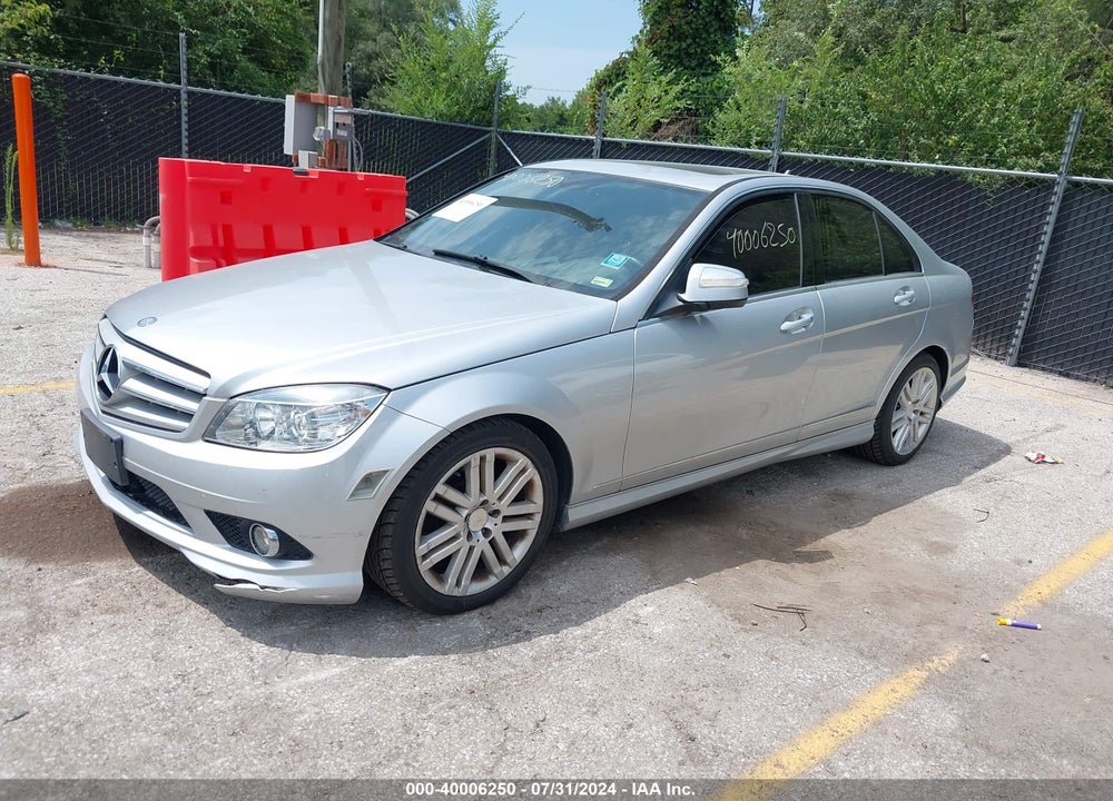 2008 MERCEDES-BENZ C 300 LUXURY 4MATIC/SPORT 4MATIC VIN: WDDGF81X78F105835