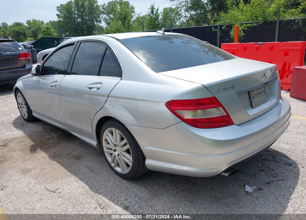 2008 MERCEDES-BENZ C 300 LUXURY 4MATIC/SPORT 4MATIC VIN: WDDGF81X78F105835