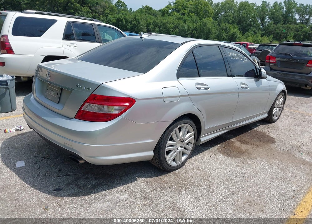 2008 MERCEDES-BENZ C 300 LUXURY 4MATIC/SPORT 4MATIC VIN: WDDGF81X78F105835