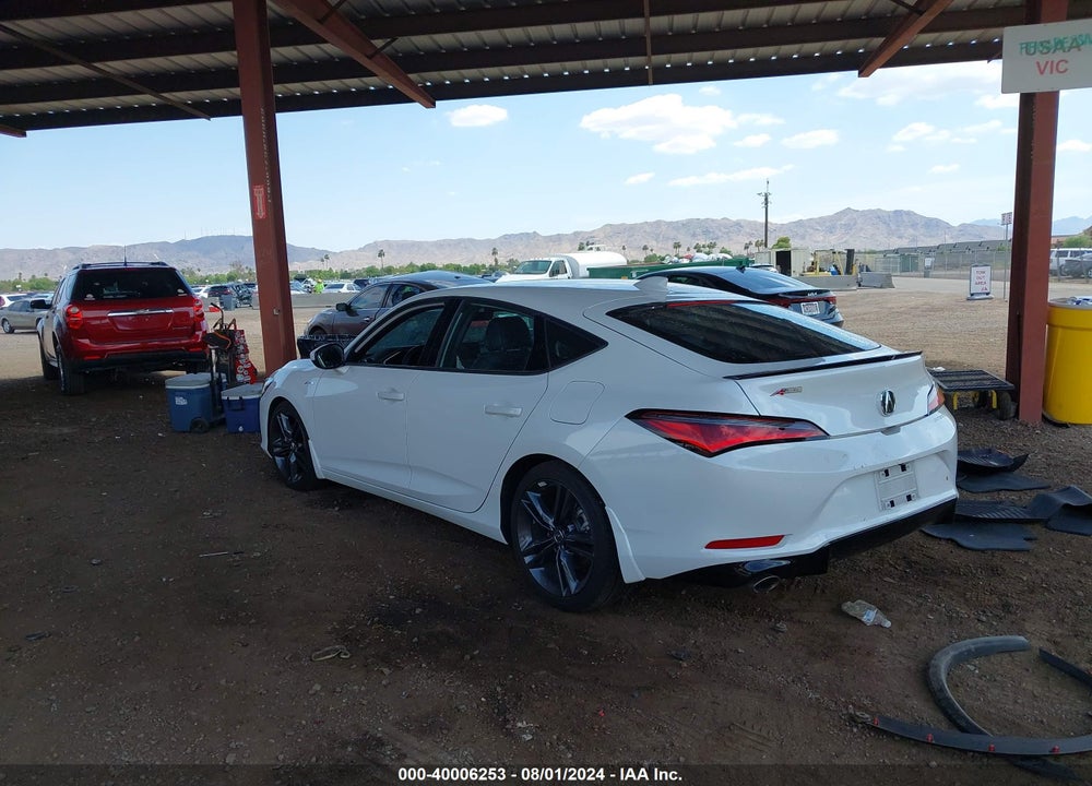 2023 ACURA INTEGRA A-SPEC VIN: 19UDE4H37PA002472
