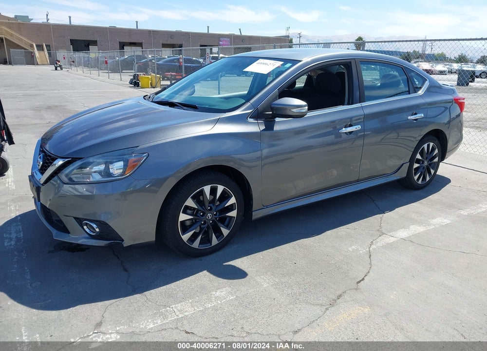 2018 NISSAN SENTRA SR VIN: 3N1AB7AP6JY204783