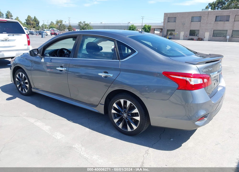 2018 NISSAN SENTRA SR VIN: 3N1AB7AP6JY204783