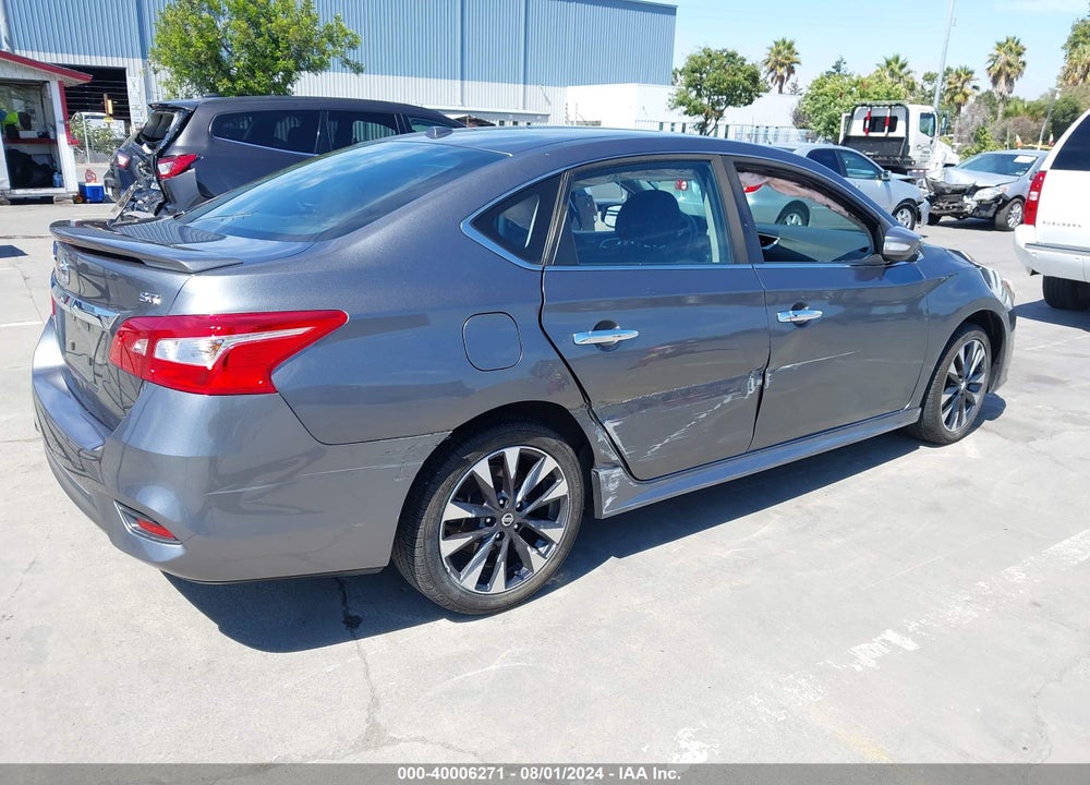 2018 NISSAN SENTRA SR VIN: 3N1AB7AP6JY204783