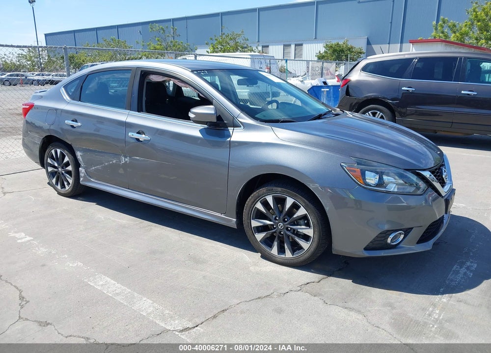 2018 NISSAN SENTRA SR VIN: 3N1AB7AP6JY204783