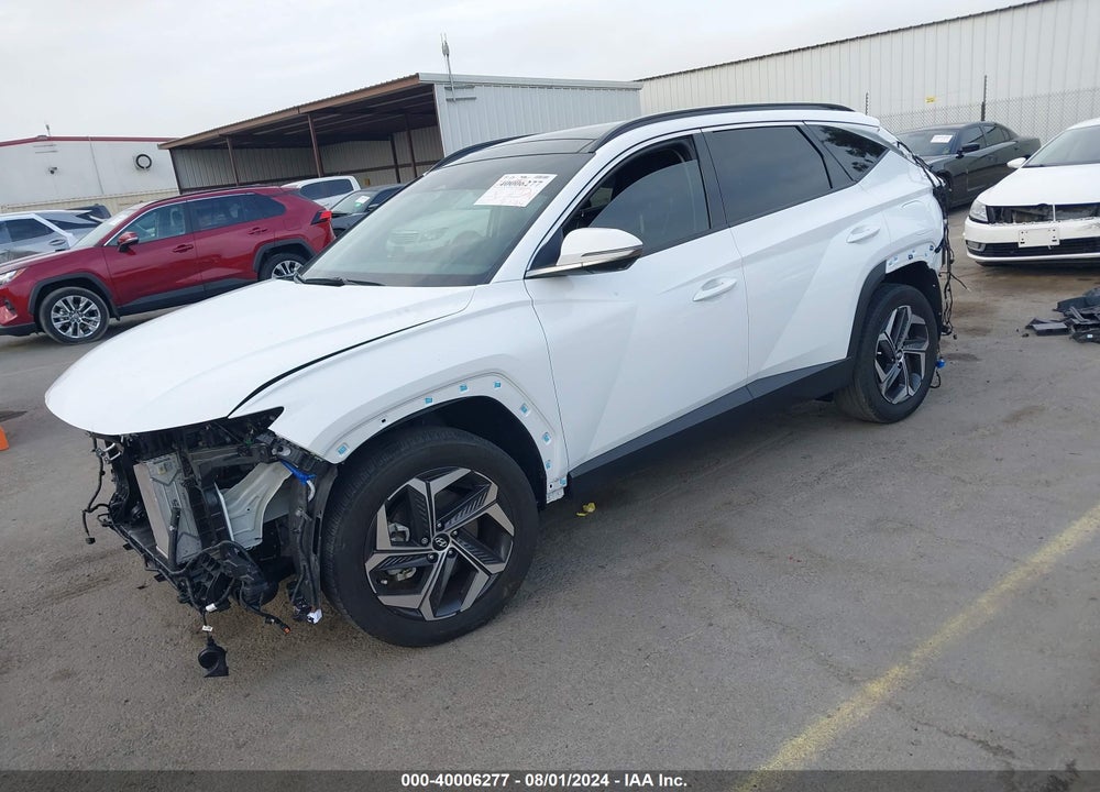 2022 HYUNDAI TUCSON HYBRID LIMITED VIN: KM8JECA17NU053742