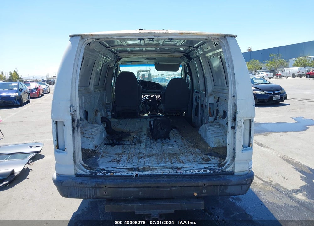 2007 FORD E 150 VIN: 1FTNE14W47DB29678