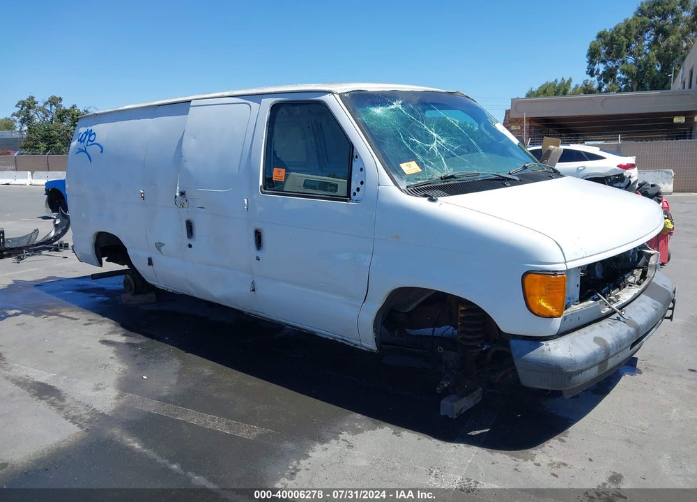 2007 FORD E 150 VIN: 1FTNE14W47DB29678