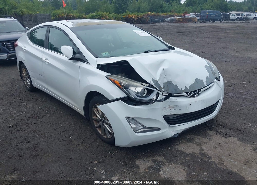 2015 HYUNDAI ELANTRA SE VIN: 5NPDH4AE2FH589379