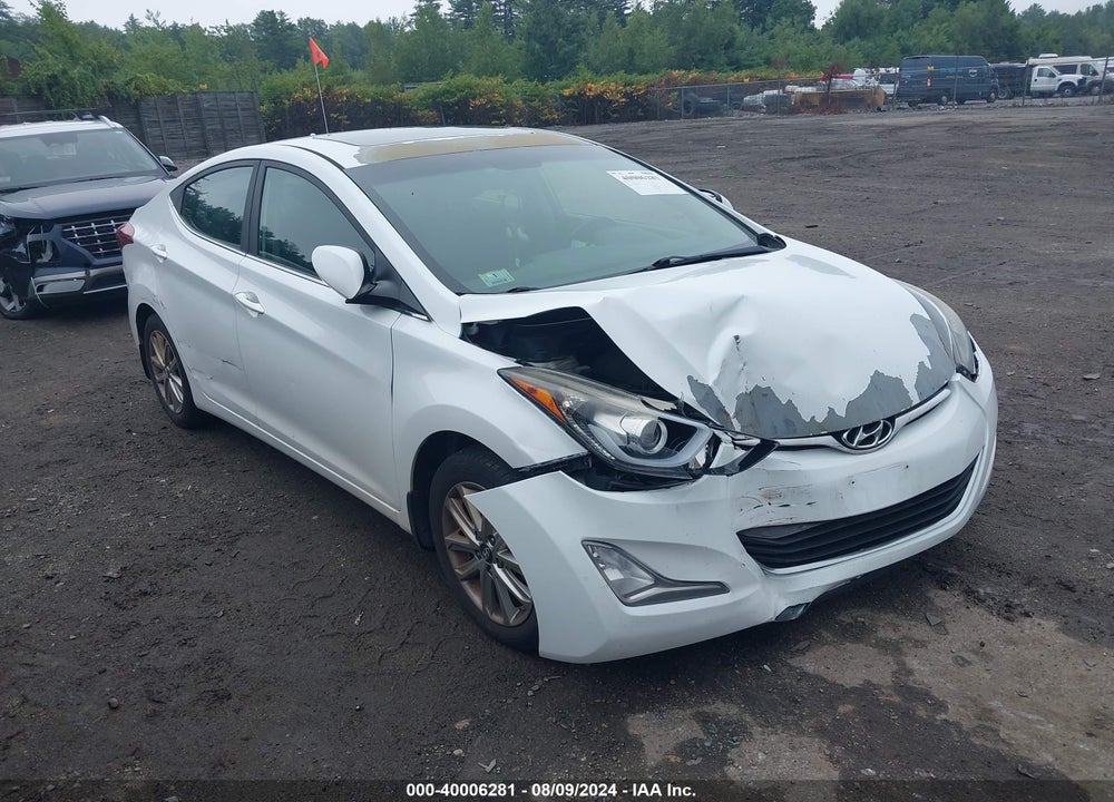 2015 HYUNDAI ELANTRA SE VIN: 5NPDH4AE2FH589379