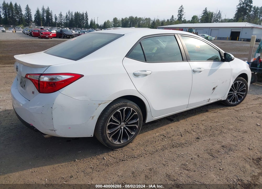 2016 TOYOTA COROLLA S PLUS VIN: 2T1BURHE5GC638407