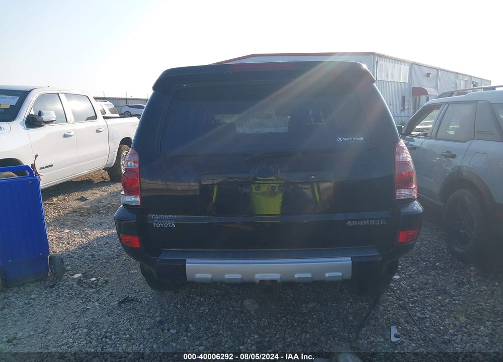 2004 TOYOTA 4RUNNER SR5 V6 VIN: JTEZU14RX40025449